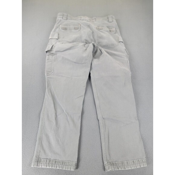 Duluth Flex Fire Hose Pants Mens 36x30 Gray Workwear Cargo Standard Fit Durable - Picture 13 of 14